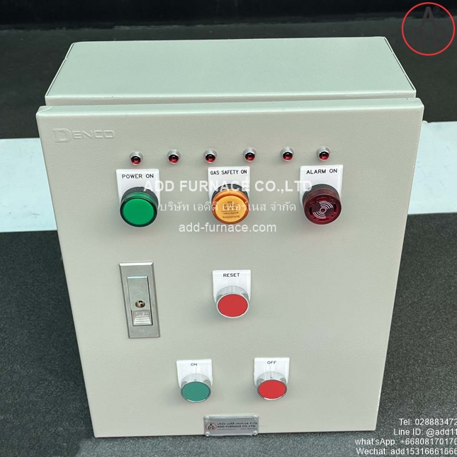 ตู้คอลโทรลจับแก๊สรั่วใช้กับโซลินอยด์วาล์วแก๊ส(17)